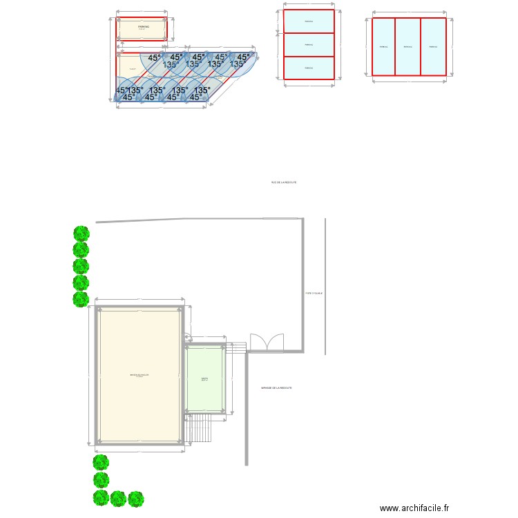 redoute extérieure. Plan de 0 pièce et 0 m2