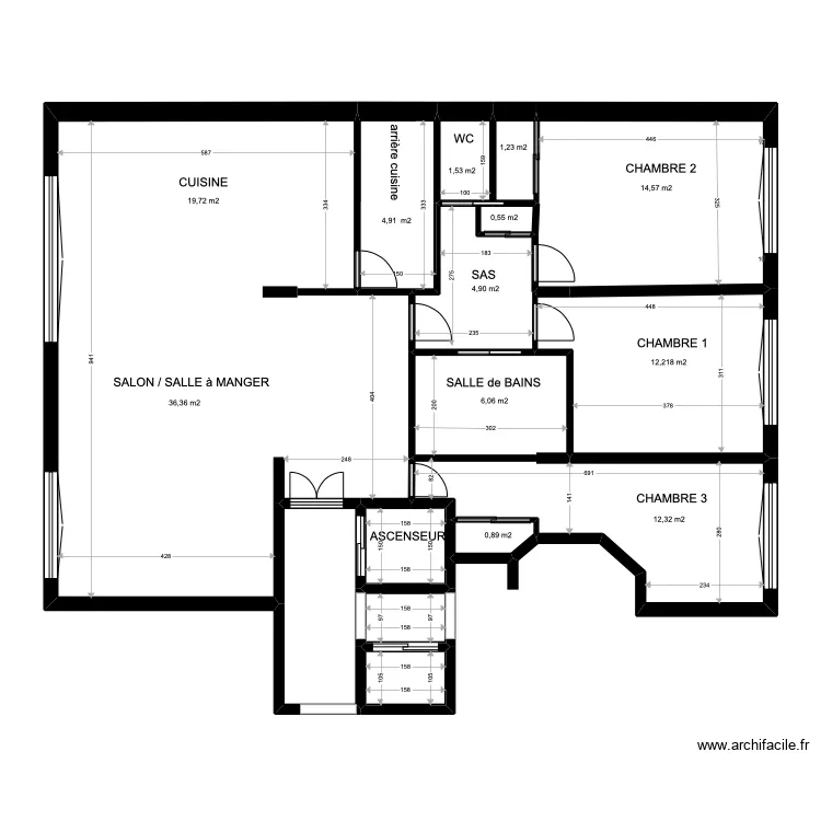 PLAN PROGET 22 BV. Jean Mermoz 92200 NEULLY-SUR-SEINE. Plan de 