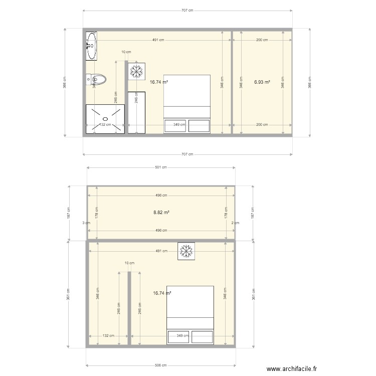 casita JM 1. Plan de 0 pièce et 0 m2