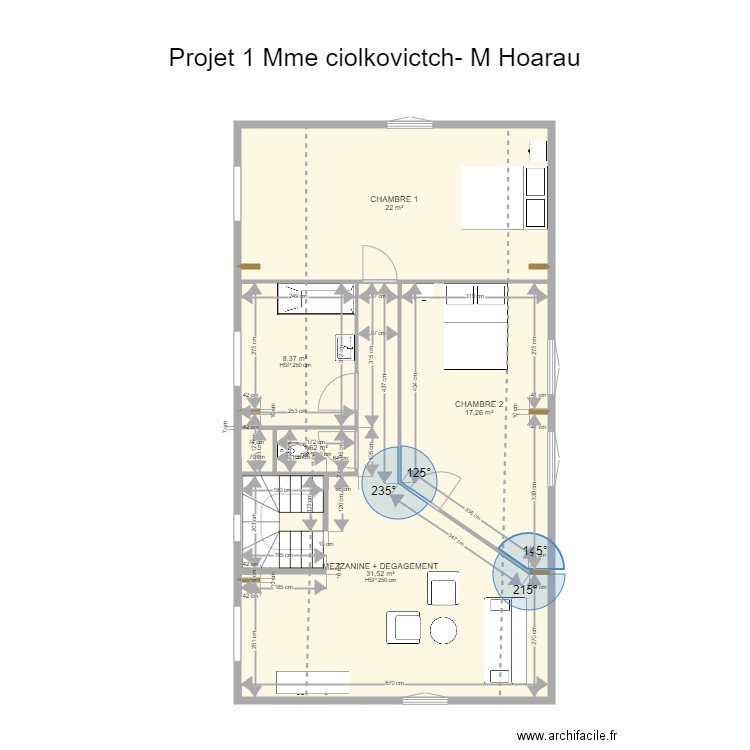 projet 1 ciokovicth Hoarau. Plan de 0 pièce et 0 m2