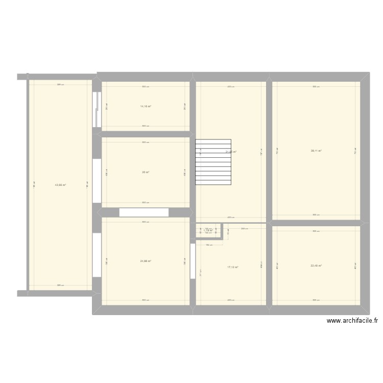 rez Vieux bâtiment. Plan de 0 pièce et 0 m2