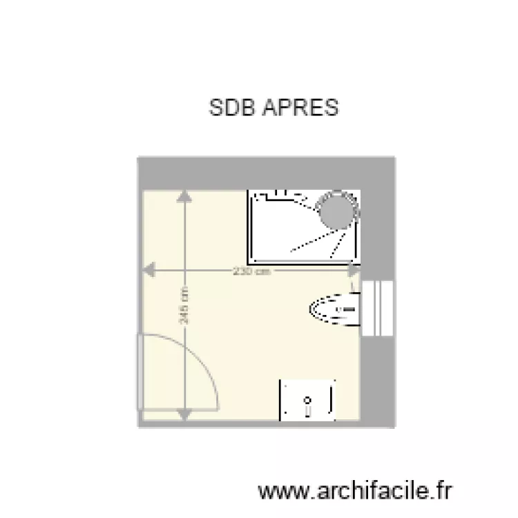 PLAN SDB APRES FERNANDEZ . Plan de 