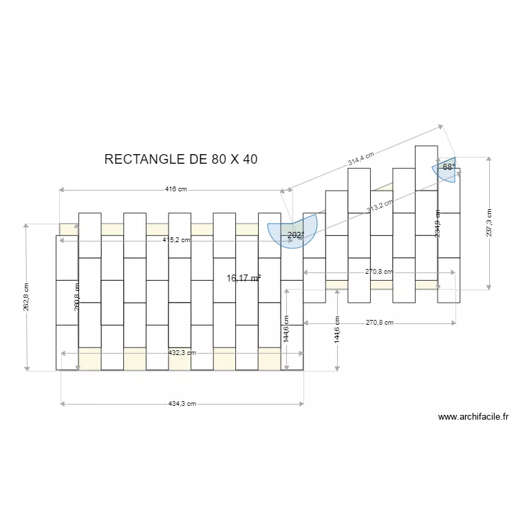 TERRASSE 3. Plan de TERRASSE 3. Plan de