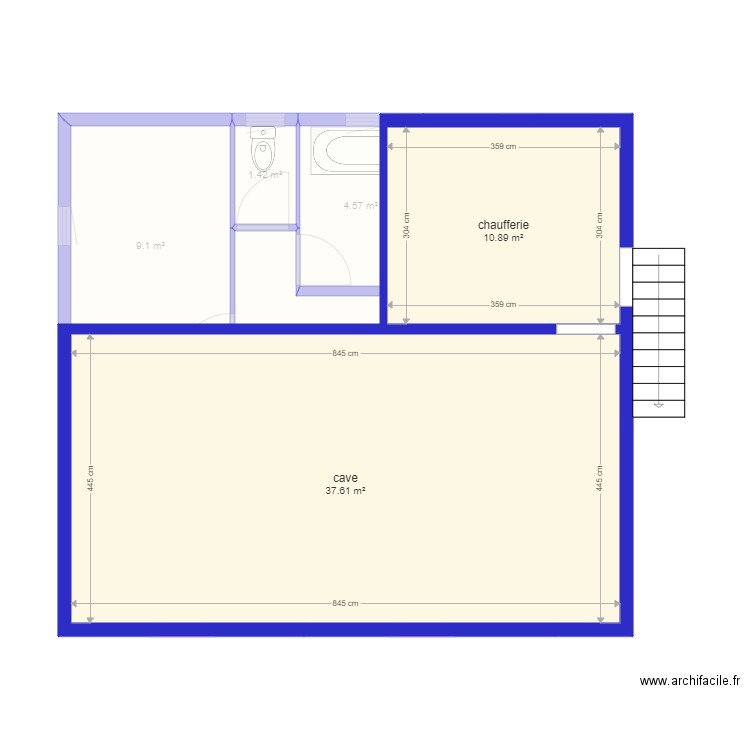 PARRAUD ACTUEL. Plan de 0 pièce et 0 m2