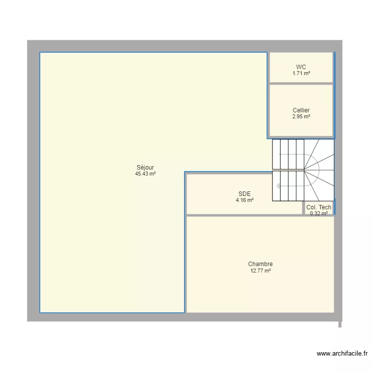 rdc. Plan de rdc. Plan de