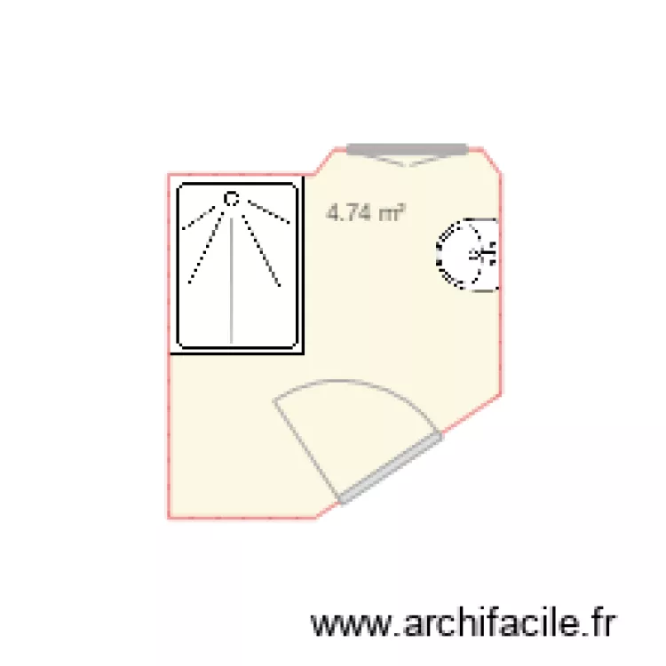 Salle de bain 01. Plan de Salle de bain 01. Plan de