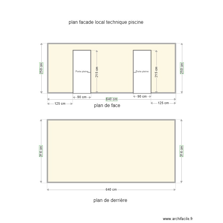 local technique 3. Plan de 0 pièce et 0 m2