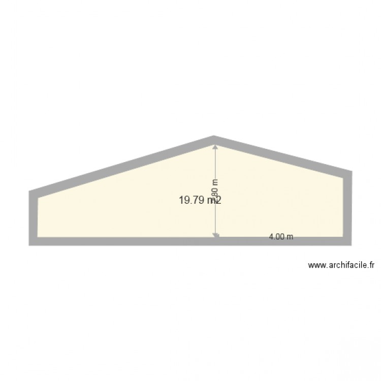 Mur de refend. Plan de 0 pièce et 0 m2