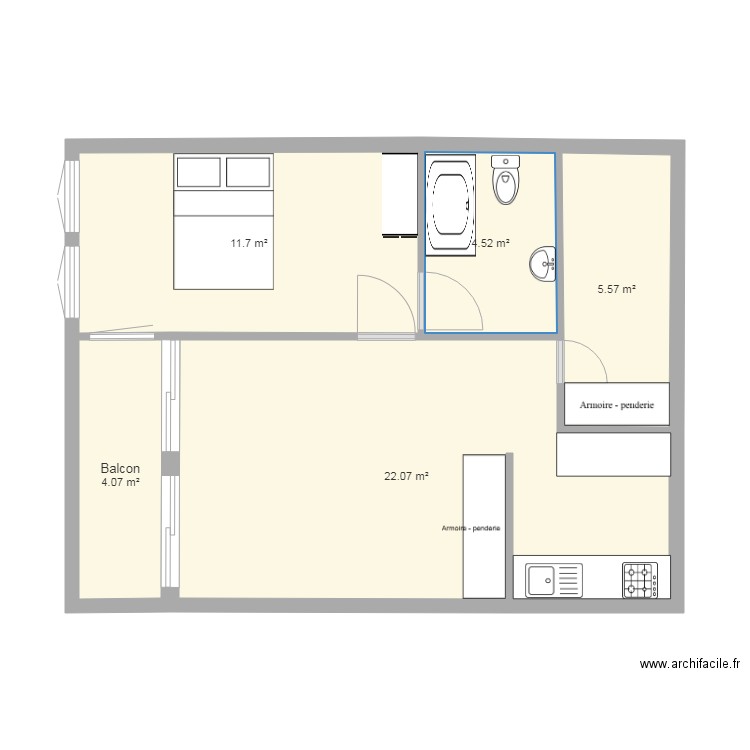 Colladon 24. Plan de 0 pièce et 0 m2