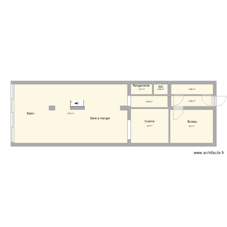 sophie. Plan de 0 pièce et 0 m2