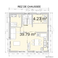 plan carré etage