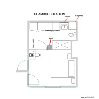 Chambre élément cuis sanibroyeur petite douche