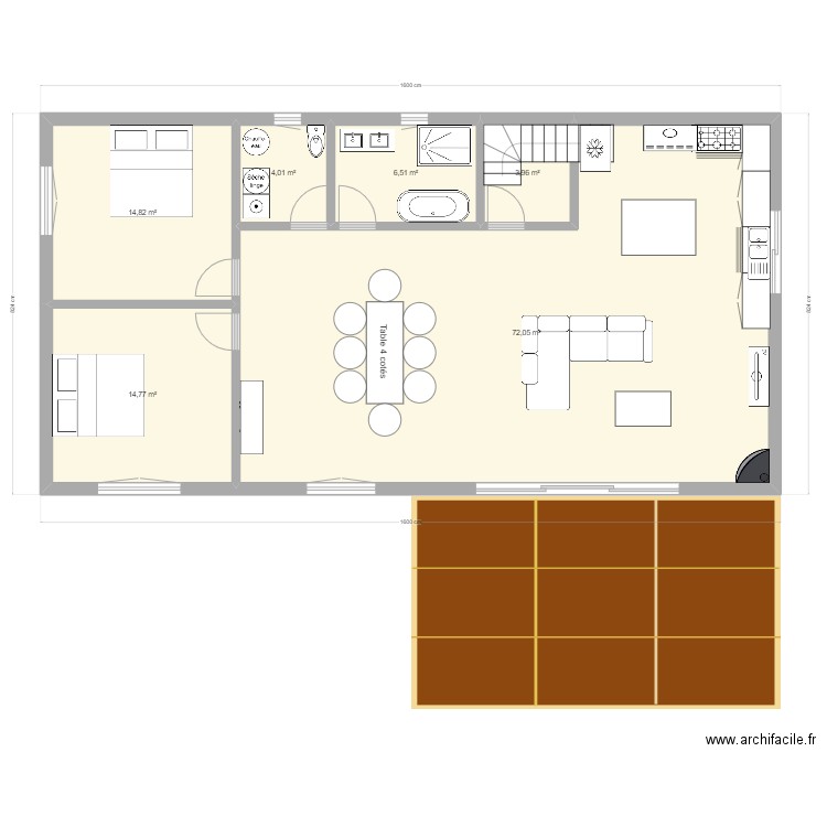 boutique. Plan de 0 pièce et 0 m2