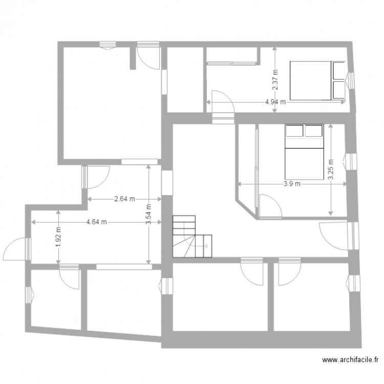 casa santa 2 projet meuble. Plan de 0 pièce et 0 m2