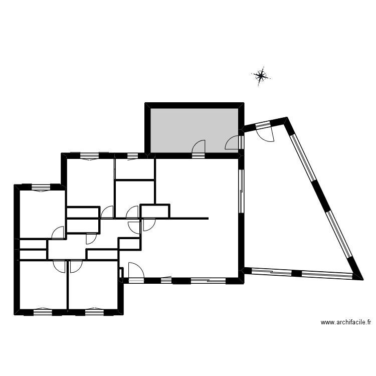 MONTEIX. Plan de 16 pièces et 142 m2