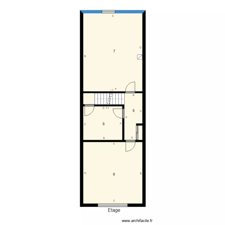 195073 Succession PAILLOT Plomb. Plan de 
