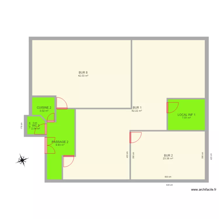 LOT 10 SEMAINTEX. Plan de 