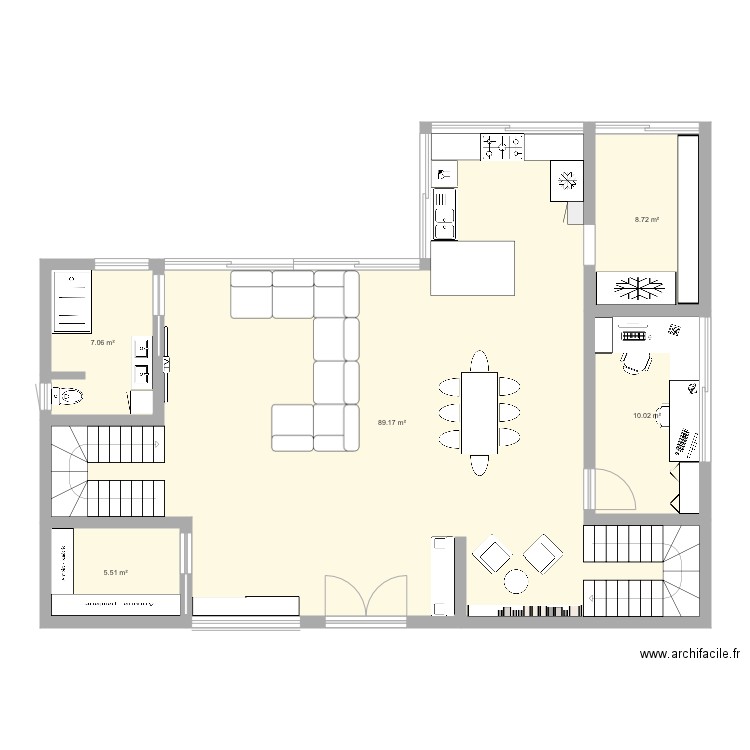 Plan maison rêve niveau 0. Plan de 0 pièce et 0 m2