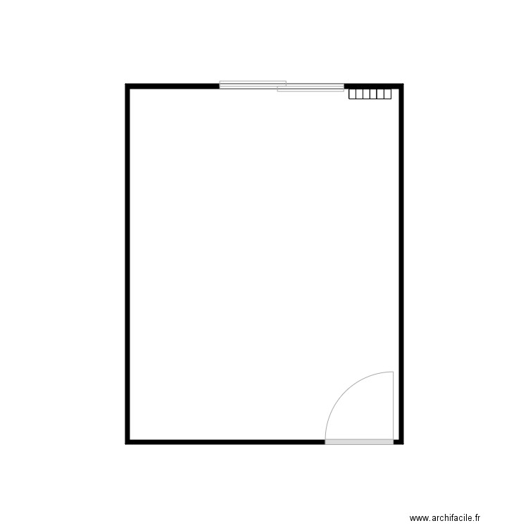 Europe Plan Chambre. Plan de 0 pièce et 0 m2