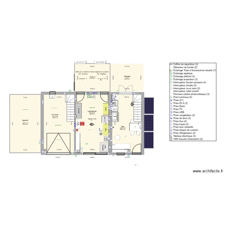 plan aménagement garage. Plan de 0 pièce et 0 m2