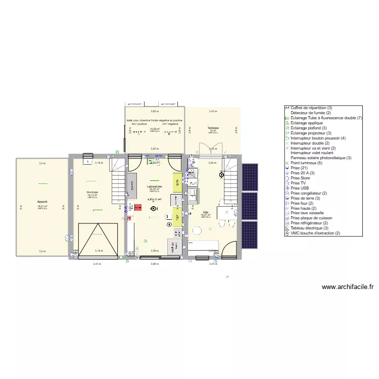 plan am&eacute;nagement garage. Plan de 