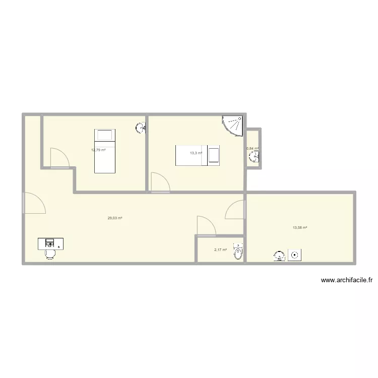 Local tribunal. Plan de 