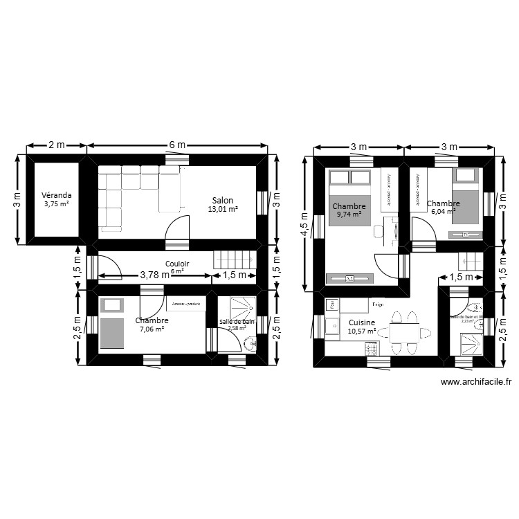 Ravonimanalina Résidence. Plan de 0 pièce et 0 m2