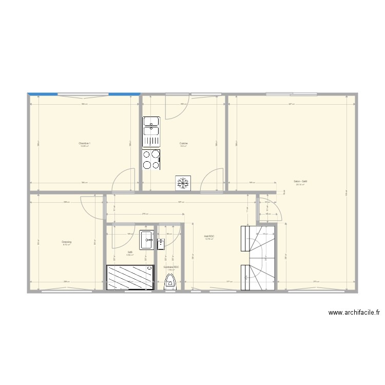 Maison Brunstatt RDC. Plan de 0 pièce et 0 m2