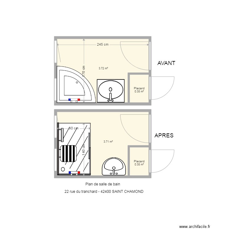 pagani f. Plan de 0 pièce et 0 m2