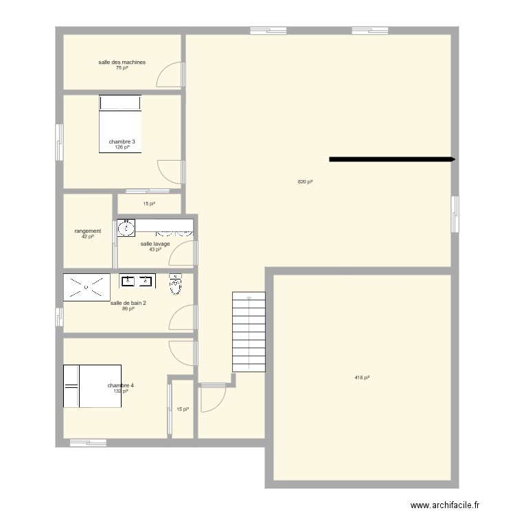 maison ss. Plan de 0 pièce et 0 m2