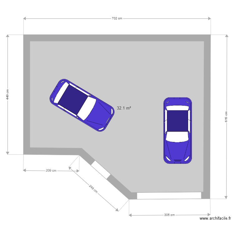 parking nogent. Plan de 0 pièce et 0 m2