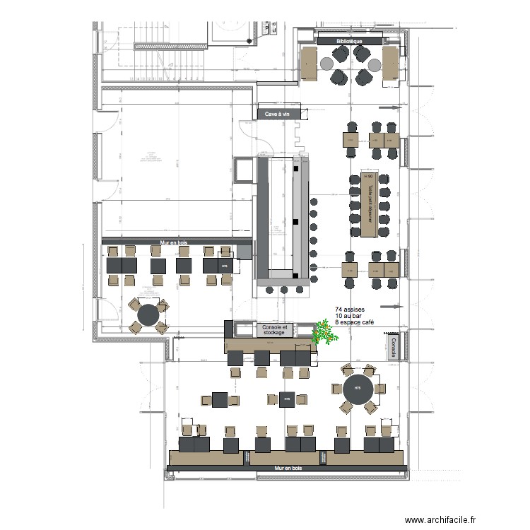 Brasserie new if possible. Plan de 0 pièce et 0 m2