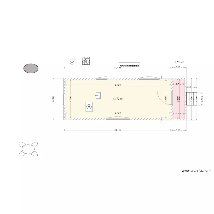 roulsik delay. Plan de 
