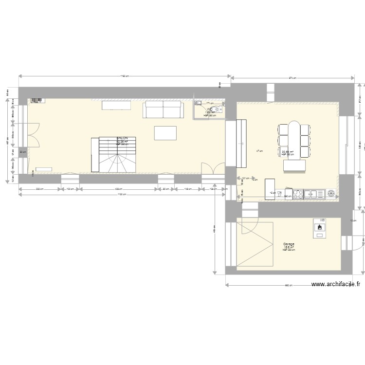 Bourg7. Plan de 0 pièce et 0 m2