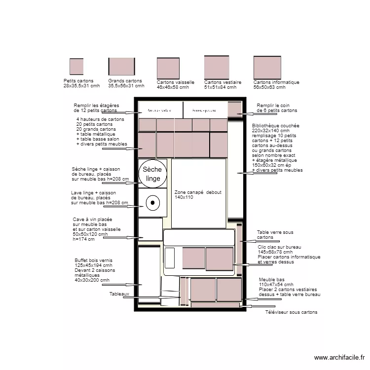 D&eacute;m&eacute;nagement Nantes. Plan de 