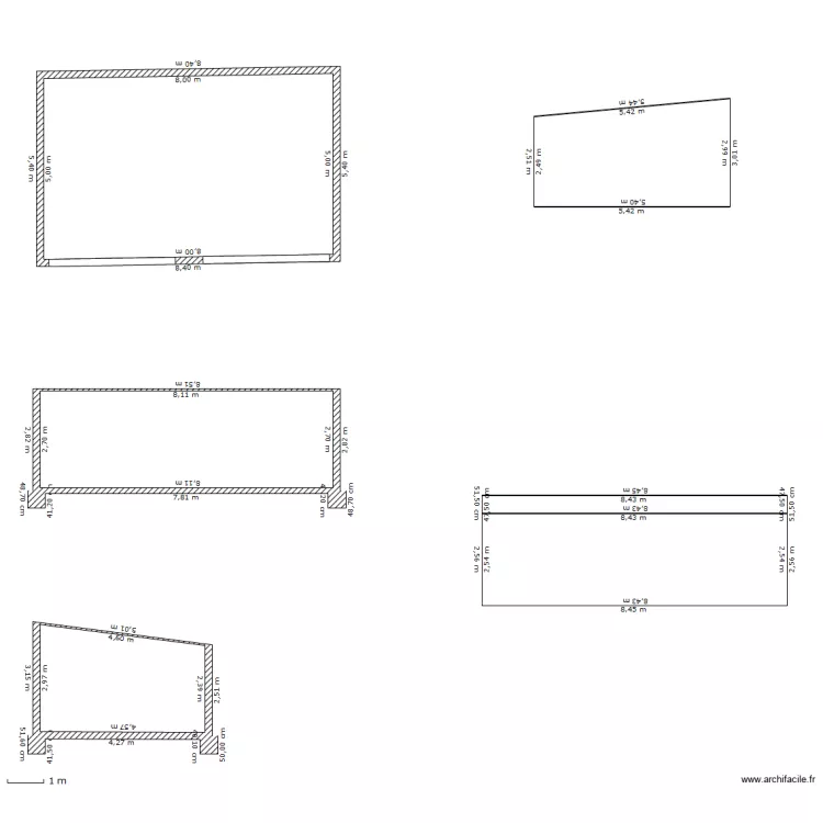 Abri voitures. Plan de Abri voitures. Plan de