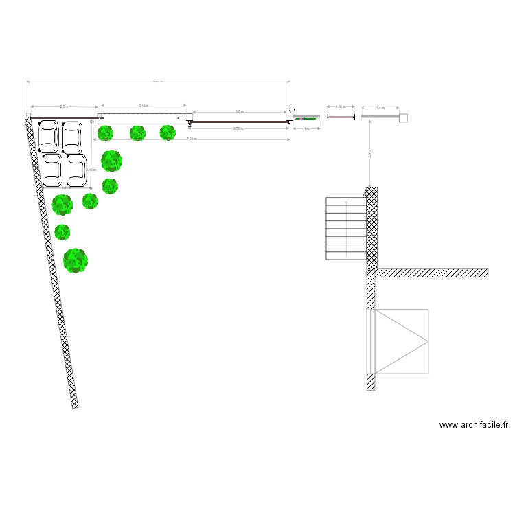 Portail. Plan de 0 pièce et 0 m2