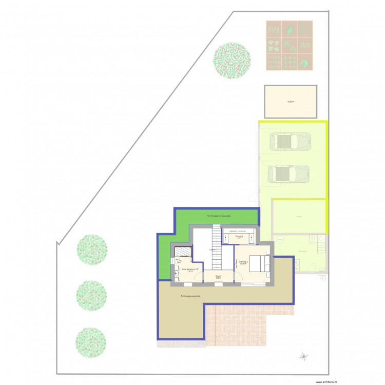 PLAN326. Plan de 0 pièce et 0 m2