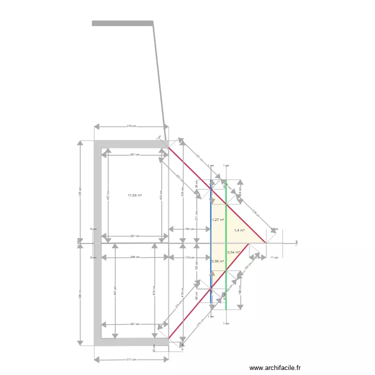 pignon. Plan de 