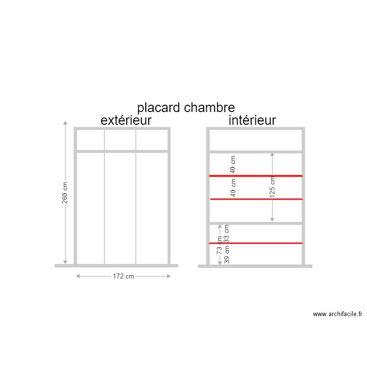 placard tiphaine. Plan de 0 pièce et 0 m2