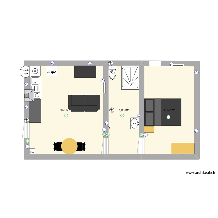 Appartement2. Plan de 0 pièce et 0 m2