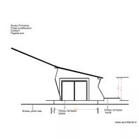 Studio Picholine Projet sur&eacute;l&eacute;vation Fa&ccedil;ade Sud EX