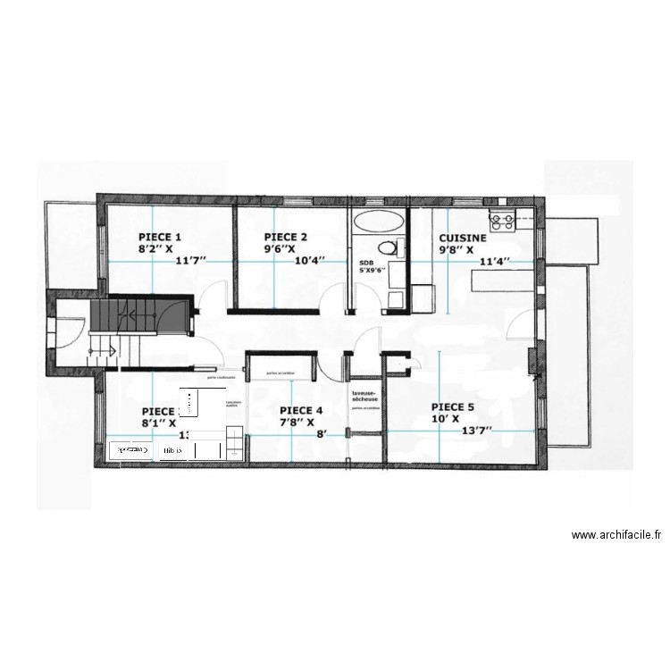 Chambre Ainhoa. Plan de 0 pièce et 0 m2
