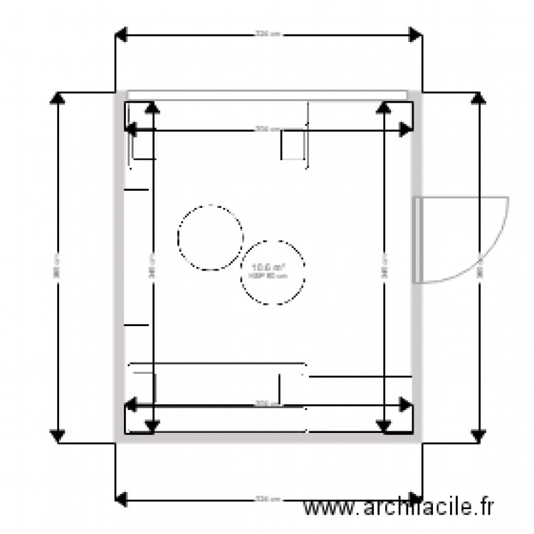 sda. Plan de 0 pièce et 0 m2