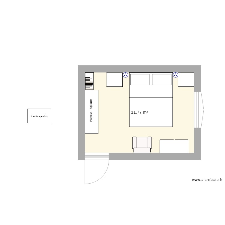 Chambre Parentale disposition 1. Plan de 0 pièce et 0 m2