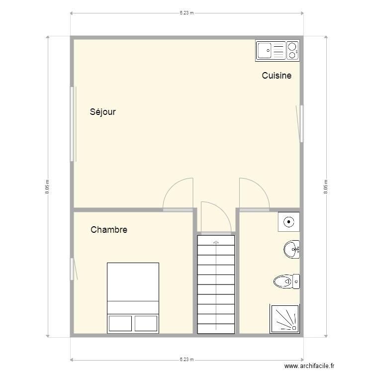 etage 2 anichev2. Plan de 0 pièce et 0 m2