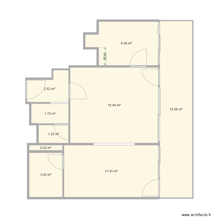 plan original maman. Plan de 0 pièce et 0 m2