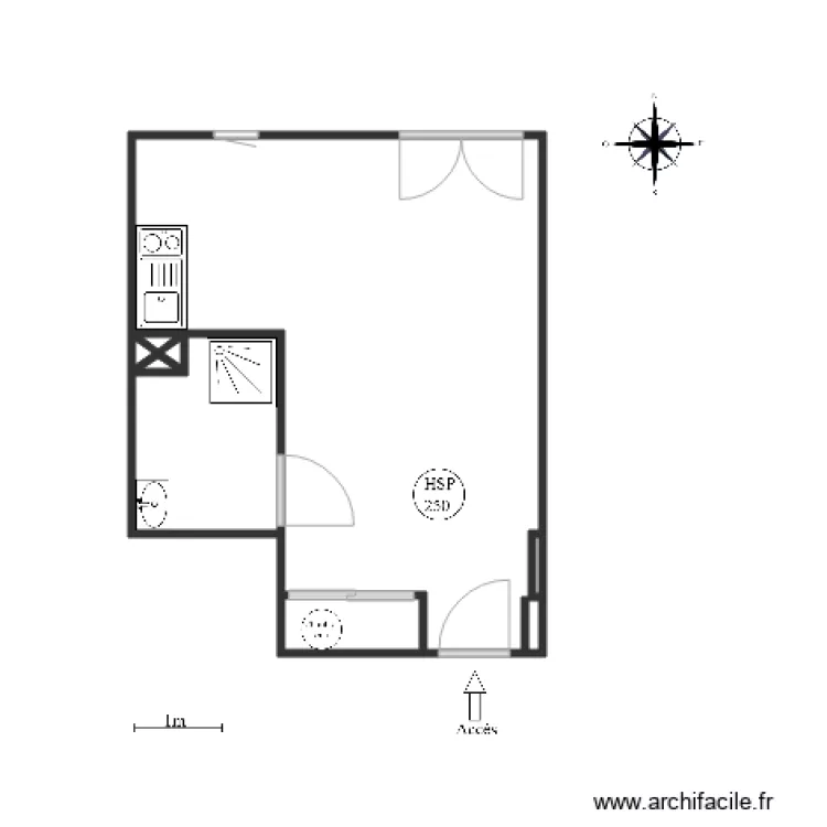 300318 3 allee du cadran C33. Plan de 