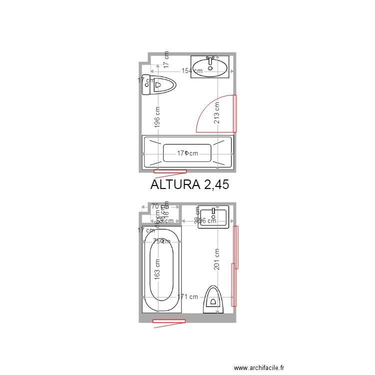 FORIM OUTOS. Plan de 0 pièce et 0 m2