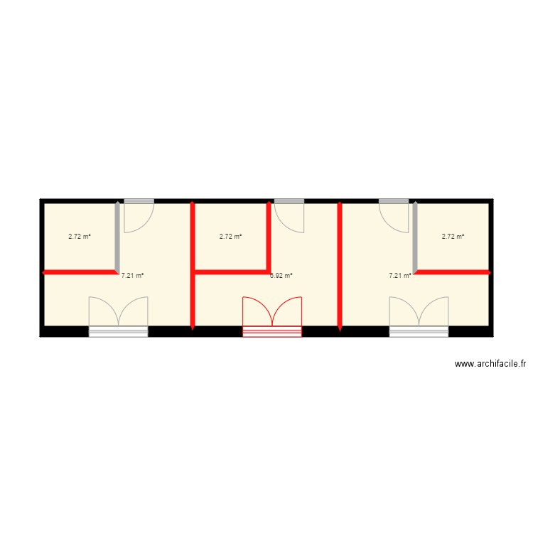 Hôtel Antibes - Démolitions. Plan de 0 pièce et 0 m2